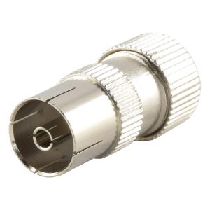 766.086UK Precision Coaxial Socket - Nickel Plated Brass