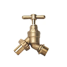 ¾" Hose Union Bibcock & Double Check Valve
