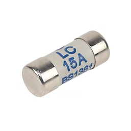 FC1515 15 Amp Consumer Unit Fuse Blue