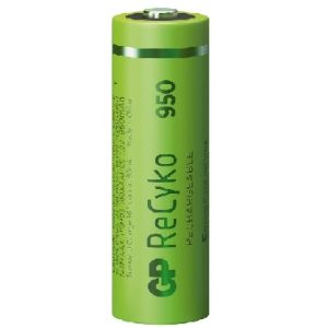 GP Recyko+ NiMH Rechargeable Batteries AAA 950mAh 4 Pack