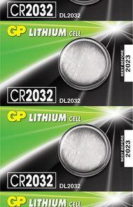 656.264UK Lithium Button Cells CR2032 5 Pack