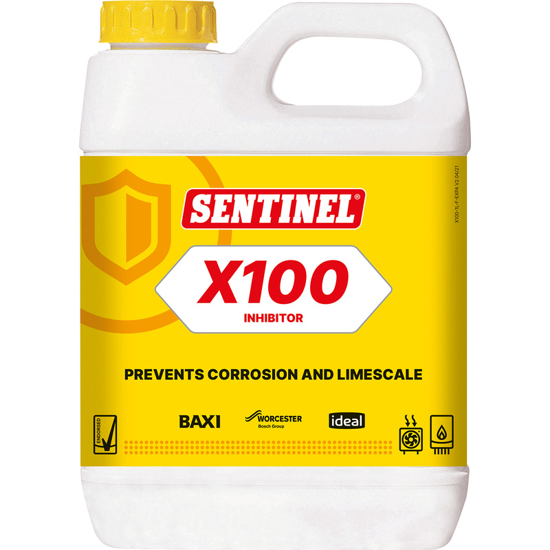 Sentinel X100 Central Heating Scale Inhibitor 1Ltr
