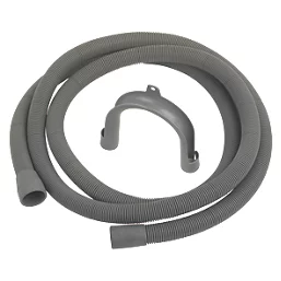 2.5m Washing Machine Waste Pipe Grey