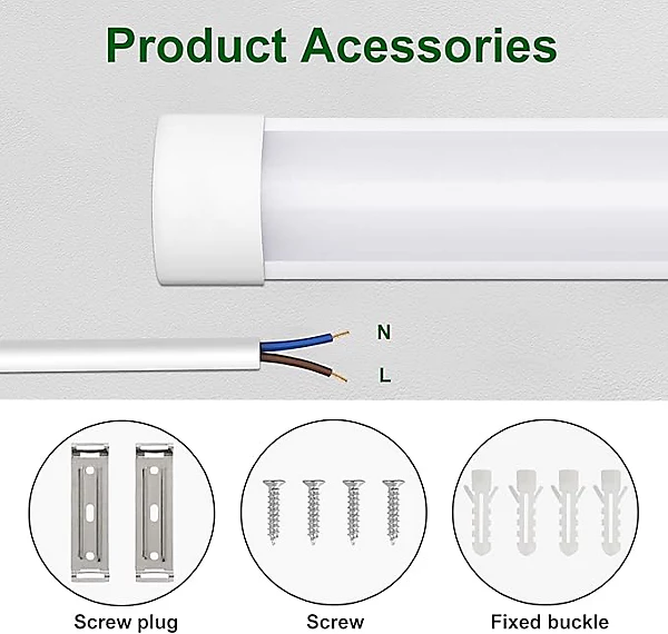 BRIGHTEX LED Batten (Tube) Light 72W - 6Ft Non-Connectable 6500k