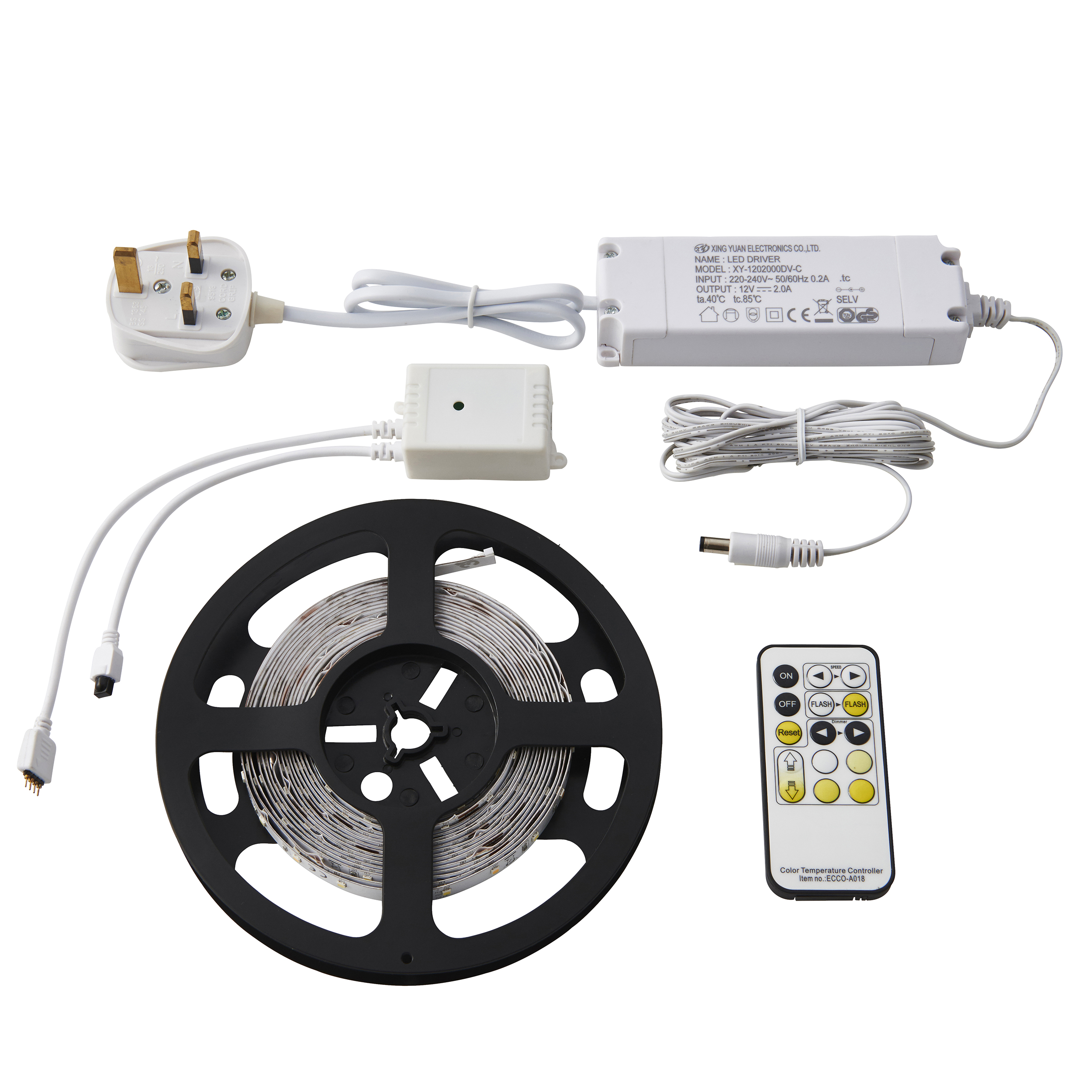 Flexline 12V 5m kit CCT 24W