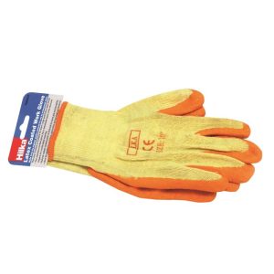 75565510 Large 10" Orange Latex Coated Work Gloves
