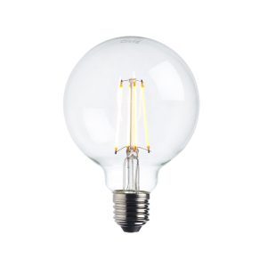 E27 LED filament globe dimmable 95mm 7W