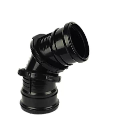 110mm Pushfit Soil Adjustable Bend 0-90°