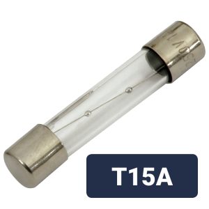 787.149UK Fuses 6 x 32mm Slow Blow 15A