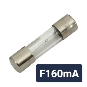 787.252UK Fuses 5 x 20mm Quick Blow 160mA
