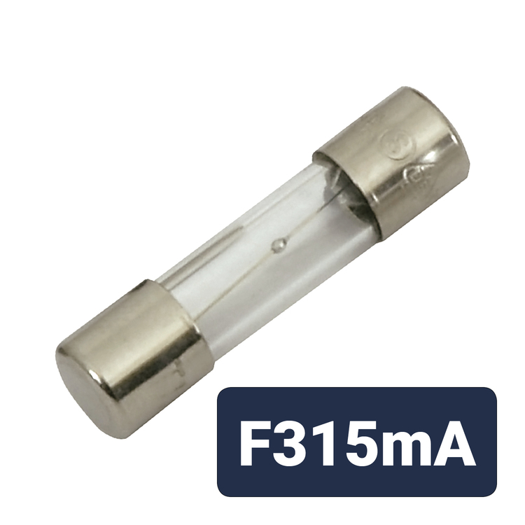 787.255UK Fuses 5 x 20mm Quick Blow 315mA