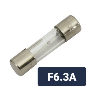 787.268UK Fuses 5 x 20mm Quick Blow 6.3A