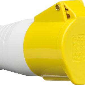 IN002 110V IP44 16A Connector 2P+E