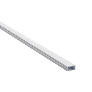 RigelSLIM Surface 2m Aluminium Profile/Extrusion Silver