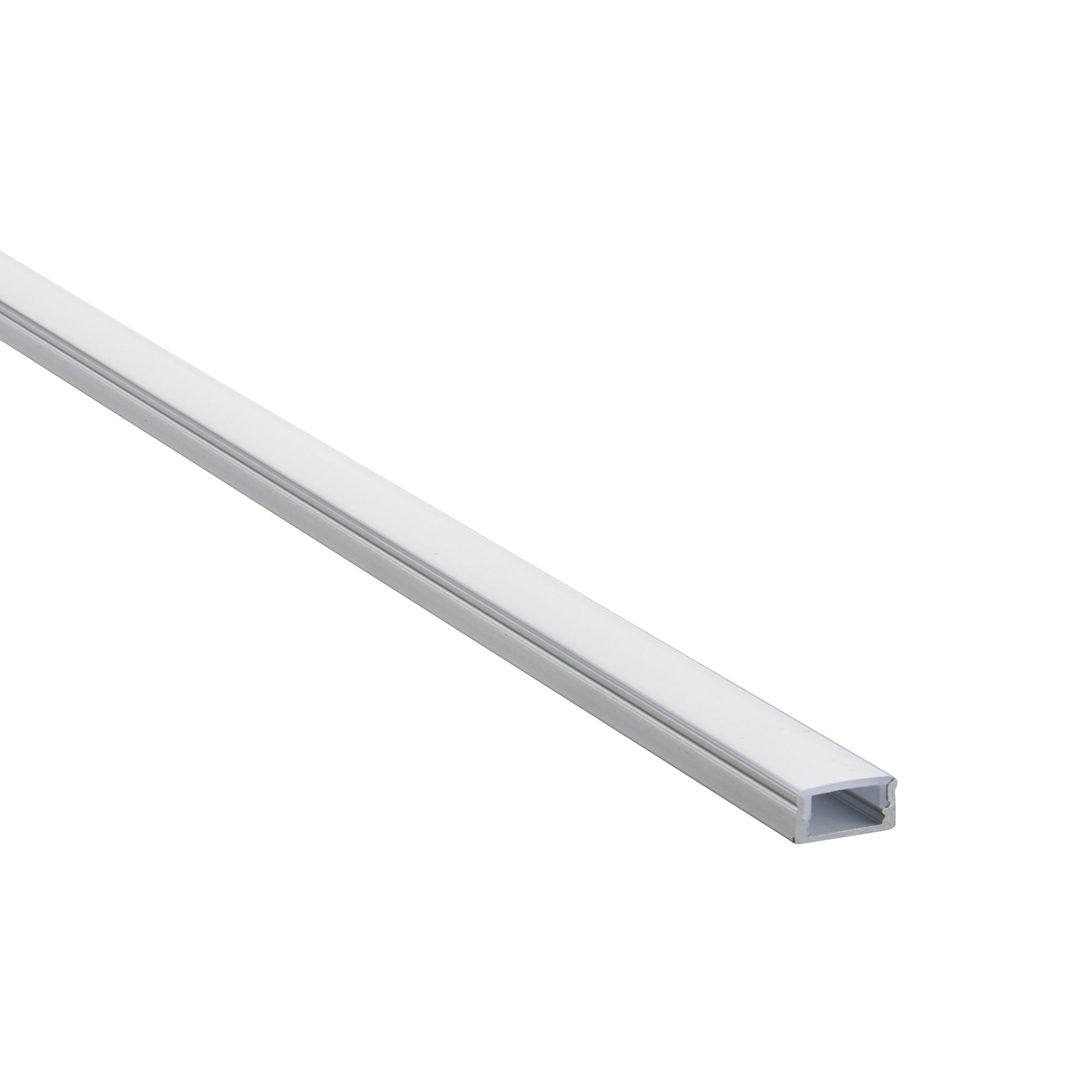 RigelSLIM Surface 2m Aluminium Profile/Extrusion Silver