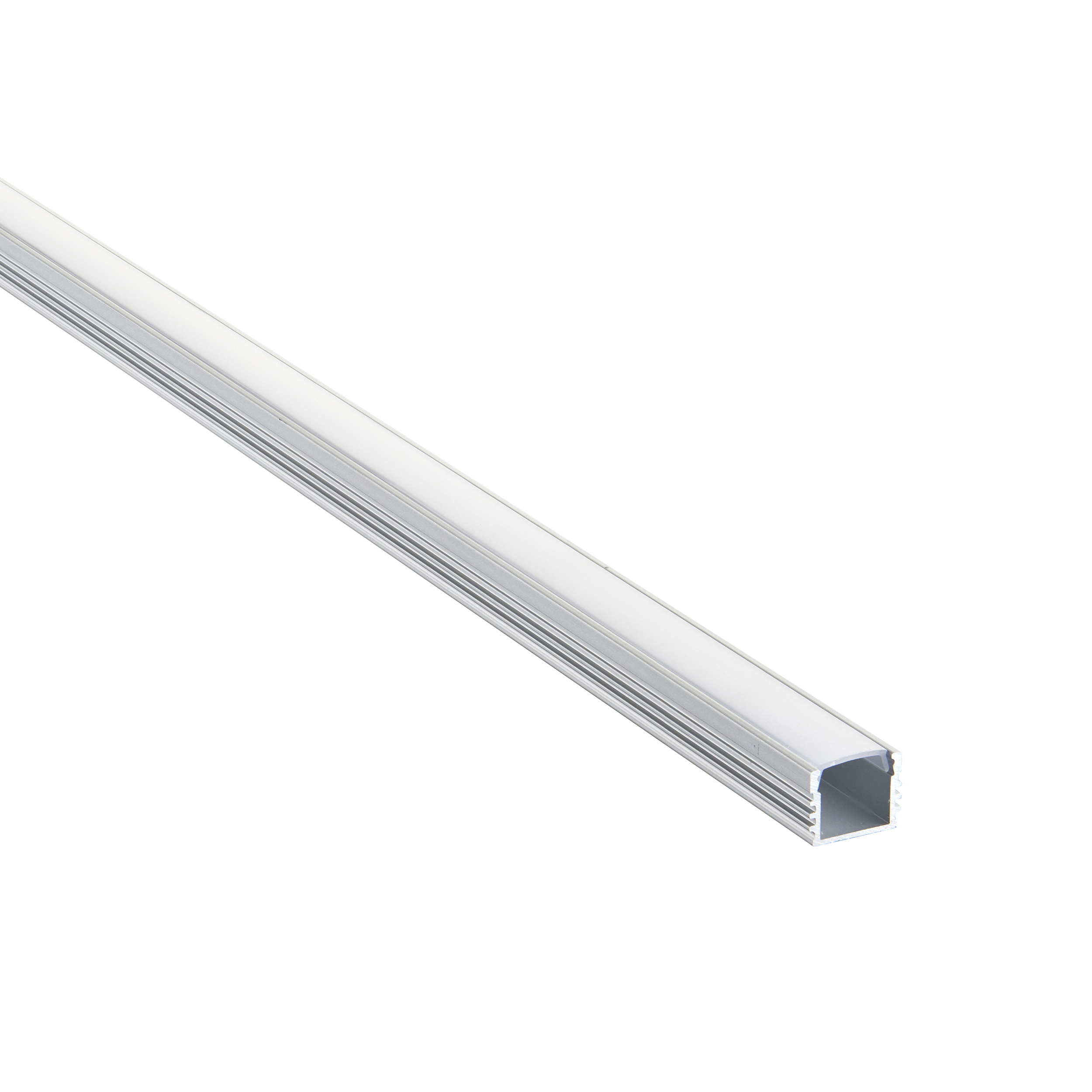 Rigel Surface 2m Aluminium Profile/Extrusion Silver
