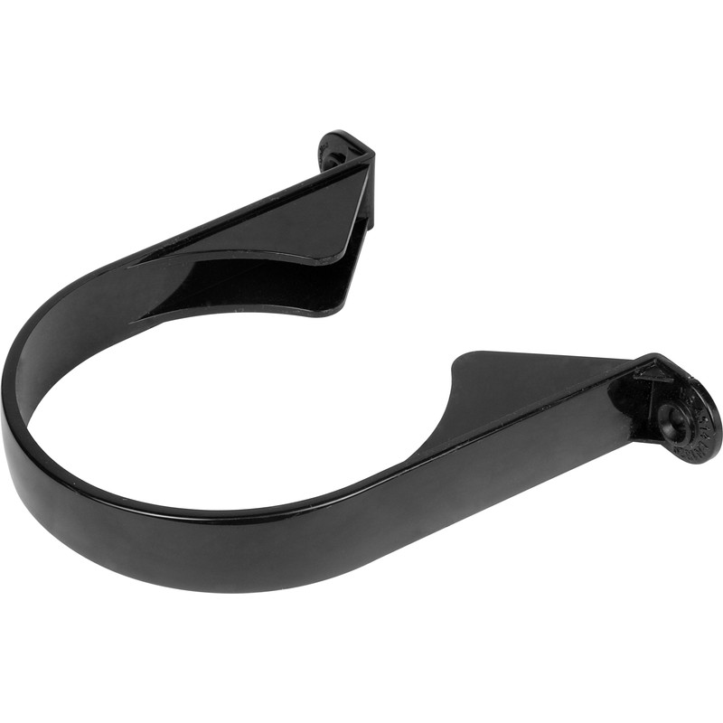 10mm Push Fit Soil Pipe Support Bracket Black