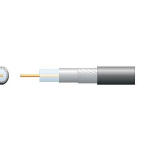 808.117UK Economy RG6 75 Ohms Air Spaced Coaxial Cable - Aluminium Braid