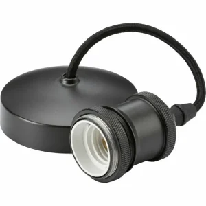 6" E27 Vintage Pendant Set - Smoked Bronze