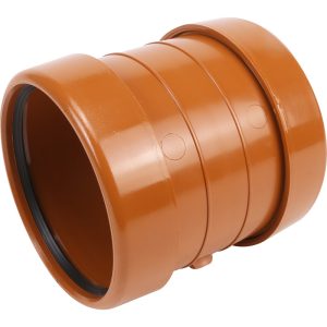 Underground 110mm Double Socket Slip Coupler