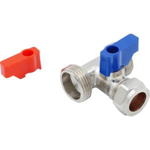 BV1030 15mm X 15mm X ¾" TEE Washing Machine Valve