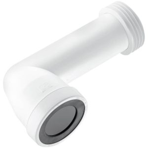 McAlpine 4"/110mm 90° Adjustable Length Pan Connector Extended Inlet