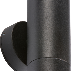 IP65 35W GU10 Aluminium Black Powder-coated Up/Down Wall Light