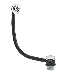 ACMBWPUCPP-H 1½" Bath Clicker Waste Dome Top Popup With Overflow & Cover