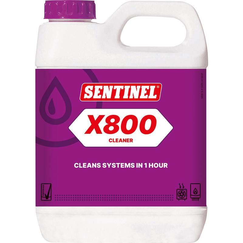 Sentinel X800 Central Heating System Cleaner 1Ltr