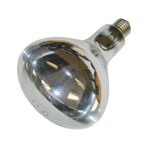 Infared 250W E27 Clear Front Heat Lamp 125mm