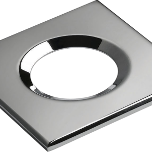 Square Chrome Bezel for VFRCOB Downlights