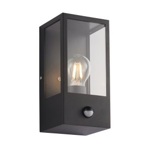Breton PIR wall Black IP44 28W