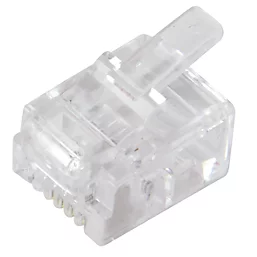 779.222UK RJ12 Crimp Modular Plug (6P6C)