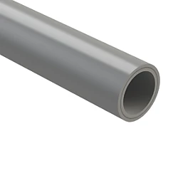 22mm X 3m Straight Barrier Pipe PB Grey