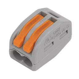 W222-2 2 Pole Lever Connector Box