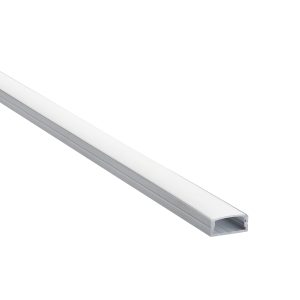 RigelSLIM Surface Wide 2m Aluminium Profile/Extrusion Silver