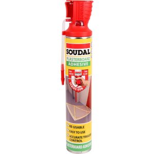 DKSD130599 Soudal Genius Gun Plasterboard Adhesive - CHAMPAGNE (750ml)
