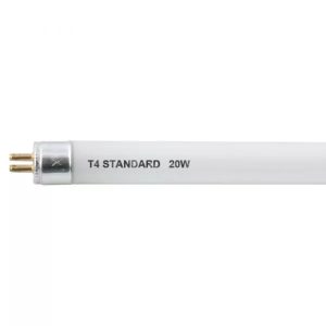 T420TUBE 230V 20W T4 Fluorescent Tube 565mm Cool White 4000K