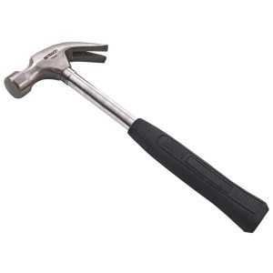 A0150 Polished GS Claw Hammer With Steel Shaft 16oz (450g)