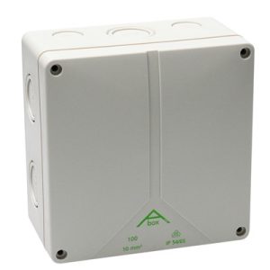 ABOX100 Spelsberg IP65 Moulded Grey PVC Box 140x140x79mm