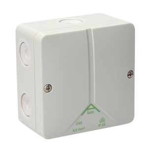 Spelsburg IP65 Moulded Grey PVC Box 93 X 93 X 55mm