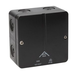 IP65 93X93X55mm Moulded PVC Box