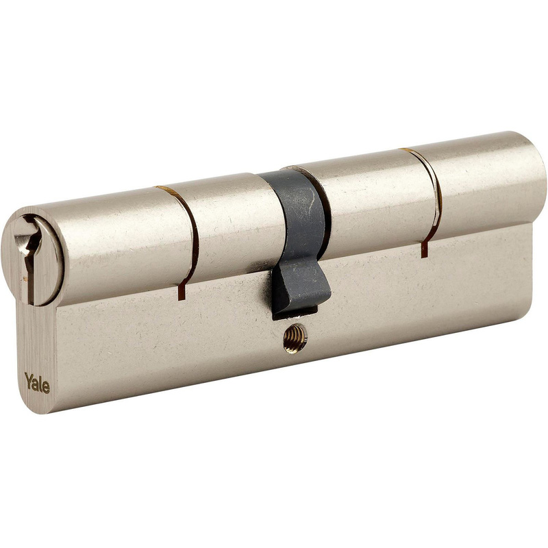 Yale BS Euro Cylinder K/K 80mm NP