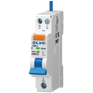 Single Module – Double Pole 20A B Curve 30mA Type A Mini RCBO