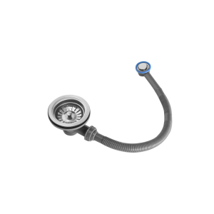 Basket Strainer Waste C/w Overflow Chrome Plated