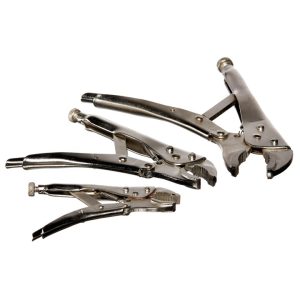 3 Piece Locking Grip Plier Set