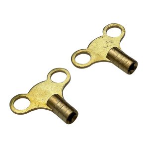 C3110 2 Piece Brass Radiator Key Set