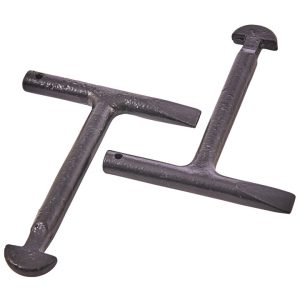 2 Piece T-Handle Manhole Key Set