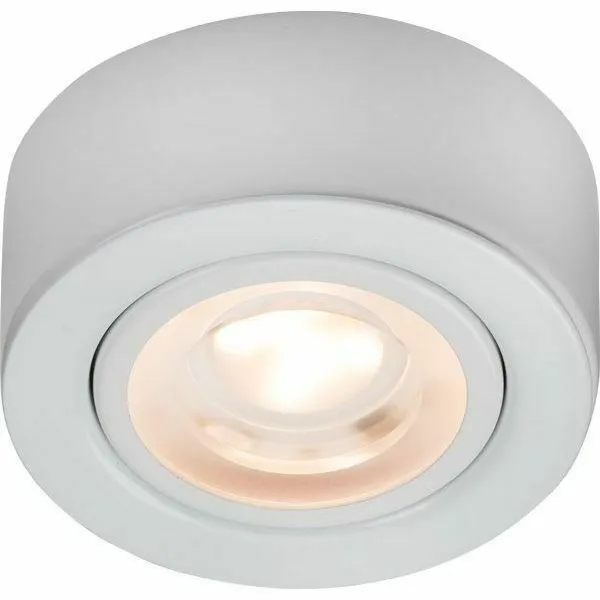 Knightsbridge 230V 2W LED Under Cabinet Light with Adjustable CCT - White
