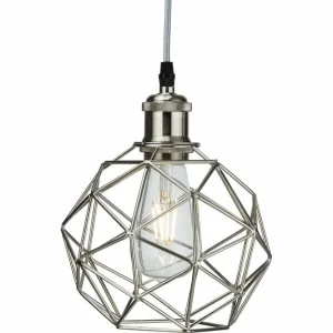 Pendant Cage - Brushed Chrome